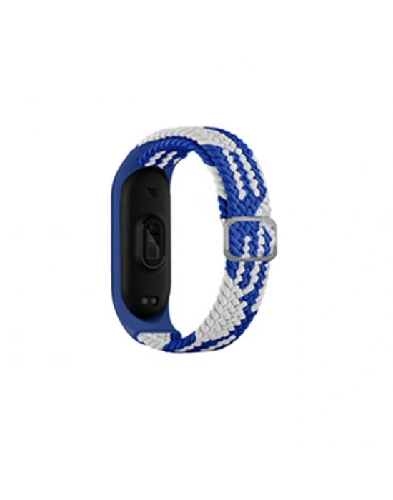 Newface Xiaomi Mi Band 7 Star Kordon - Mavi-Beyaz