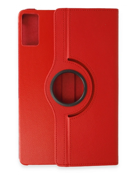 Newface Xiaomi Pad 6 Kılıf 360 Tablet Deri Kılıf - Kırmızı