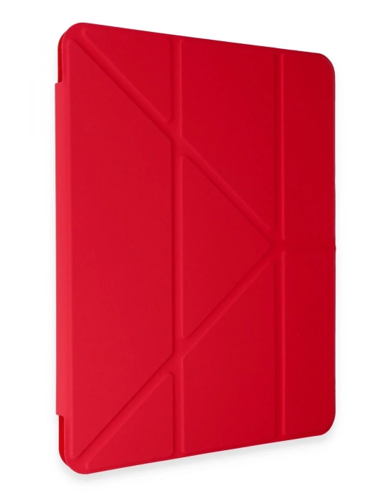 Newface Xiaomi Pad 6 Kılıf Kalemlikli Mars Tablet Kılıfı - Kırmızı
