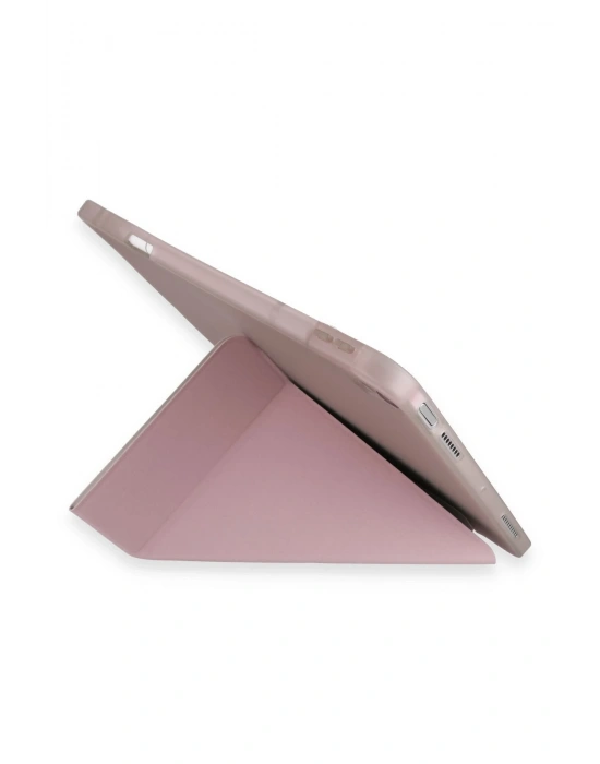 Newface Xiaomi Pad 6 Kılıf Kalemlikli Mars Tablet Kılıfı - Rose Gold