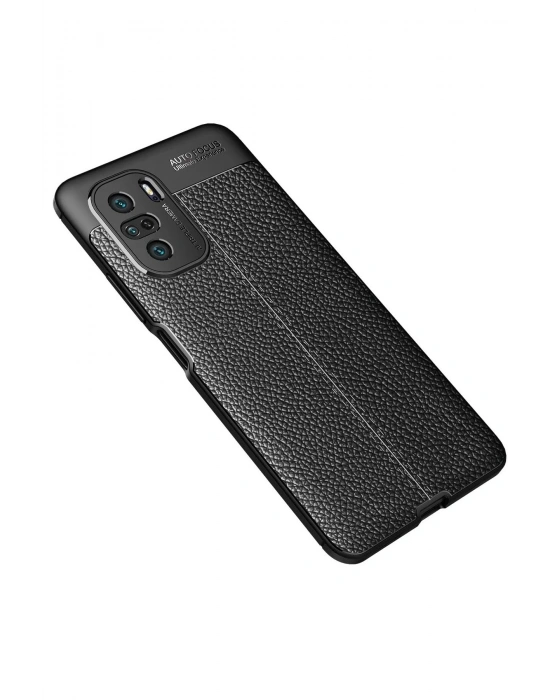 Newface Xiaomi Poco F3 Kılıf Auto Focus Kapak - Siyah