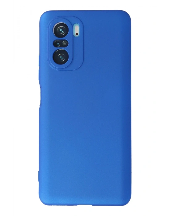 Newface Xiaomi Poco F3 Kılıf First Silikon - Mavi