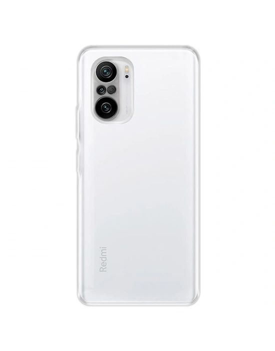 Newface Xiaomi Poco F3 Kılıf Lüx Şeffaf Silikon
