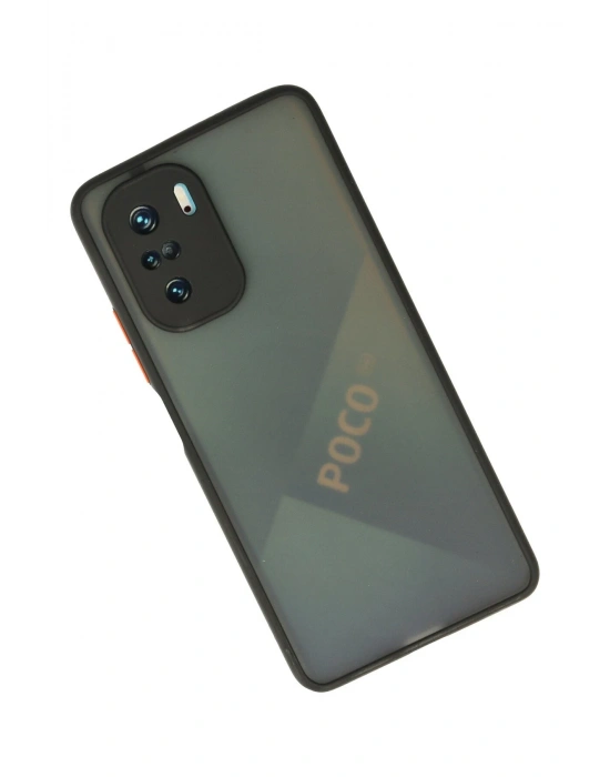 Newface Xiaomi Poco F3 Kılıf Montreal Silikon Kapak - Siyah