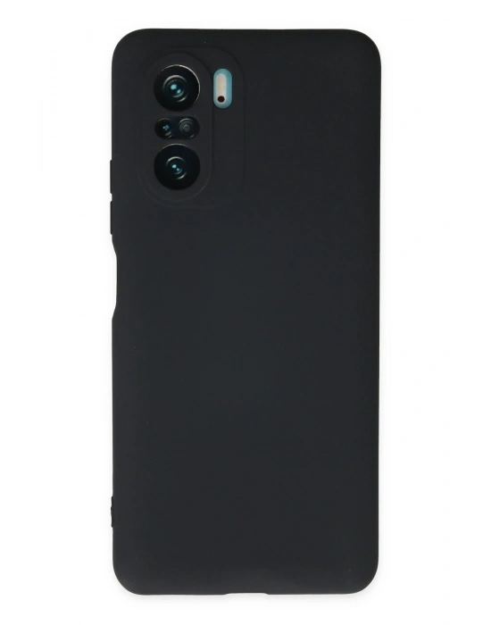 Newface Xiaomi Poco F3 Kılıf Nano içi Kadife Silikon - Lacivert