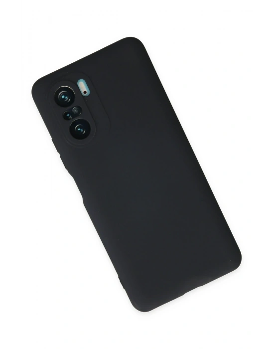 Newface Xiaomi Poco F3 Kılıf Nano içi Kadife Silikon - Lacivert