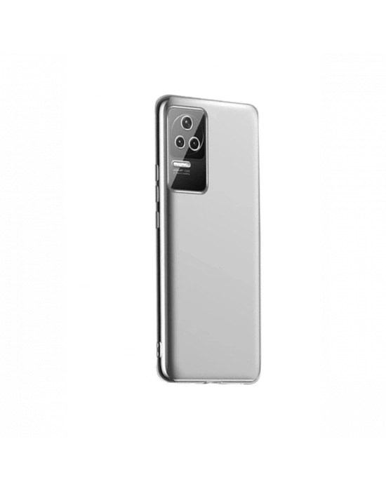 Newface Xiaomi Poco F4 Kılıf Lüx Şeffaf Silikon