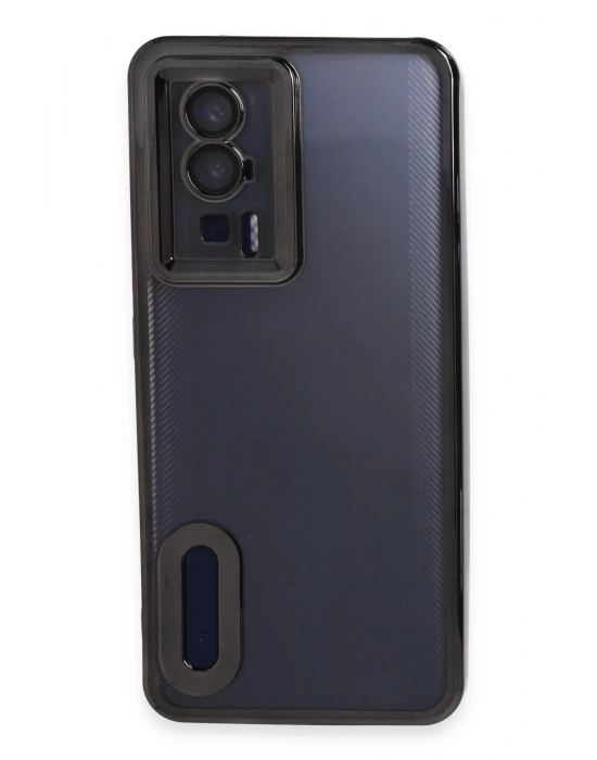 Newface Xiaomi Poco F5 Pro Kılıf Slot Silikon - Siyah