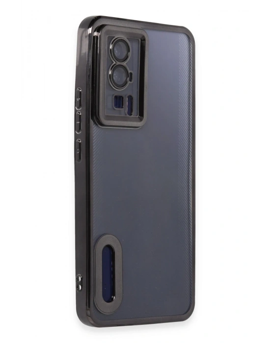 Newface Xiaomi Poco F5 Pro Kılıf Slot Silikon - Siyah