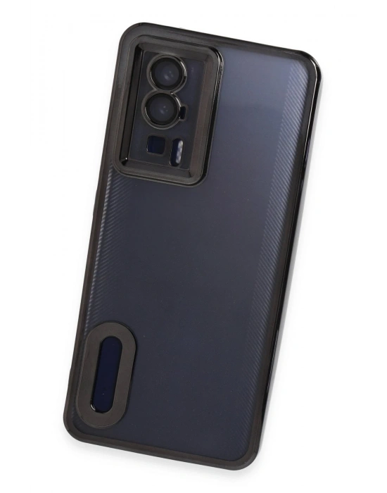 Newface Xiaomi Poco F5 Pro Kılıf Slot Silikon - Siyah