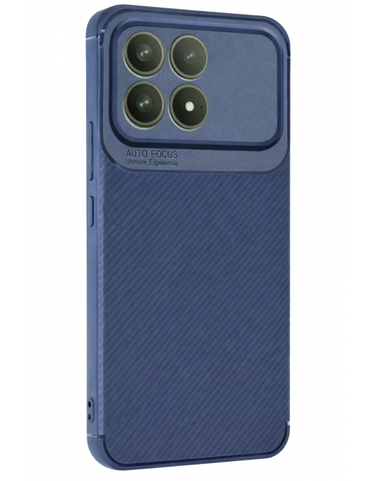 Newface Xiaomi Poco F8 Pro Auto Focus Karbon Kapak - Lacivert