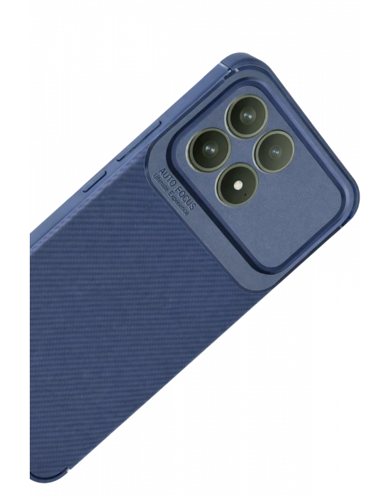 Newface Xiaomi Poco F8 Pro Auto Focus Karbon Kapak - Lacivert