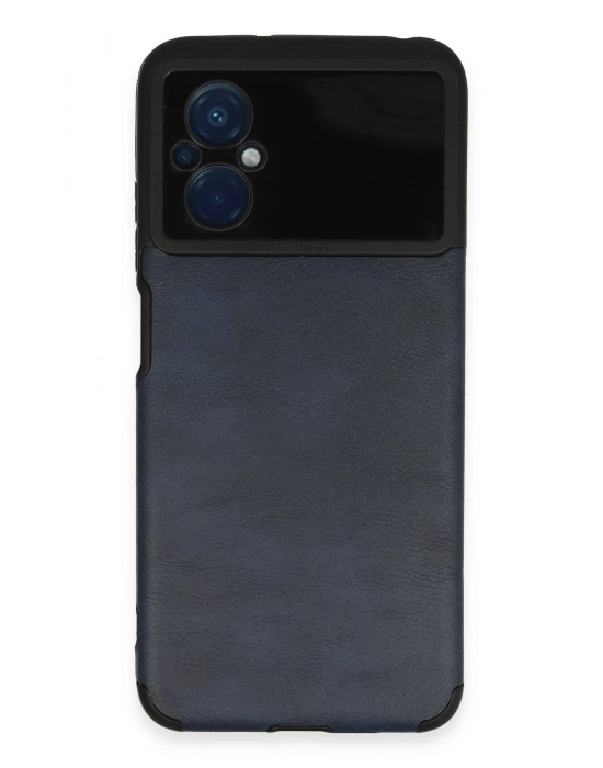 Newface Xiaomi Poco M5 Kılıf Loop Deri Silikon - Lacivert