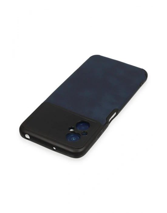Newface Xiaomi Poco M5 Kılıf Loop Deri Silikon - Lacivert
