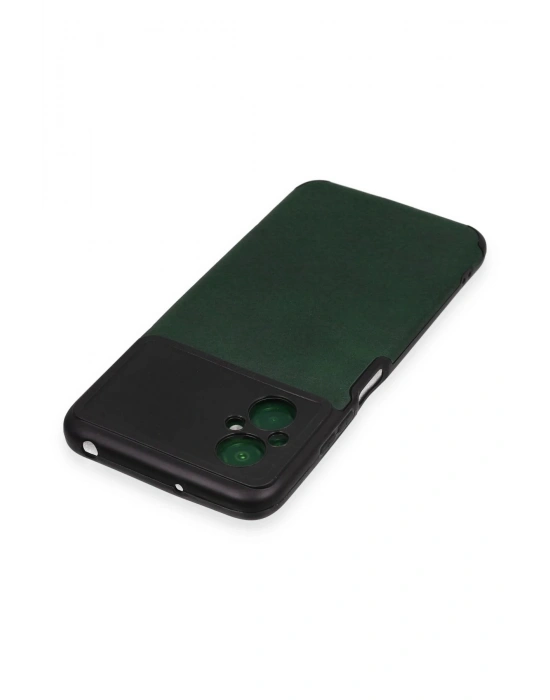 Newface Xiaomi Poco M5 Kılıf Loop Deri Silikon - Yeşil