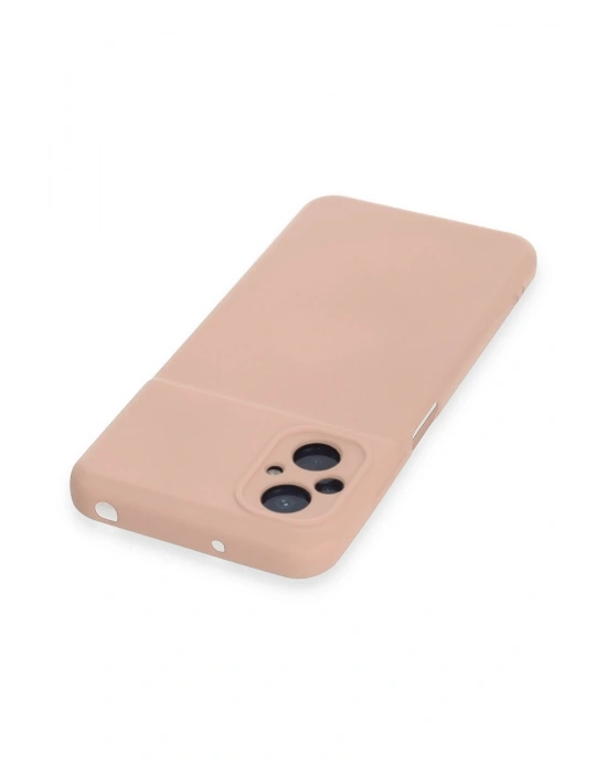 Newface Xiaomi Poco M5 Kılıf Nano içi Kadife Silikon - Pudra