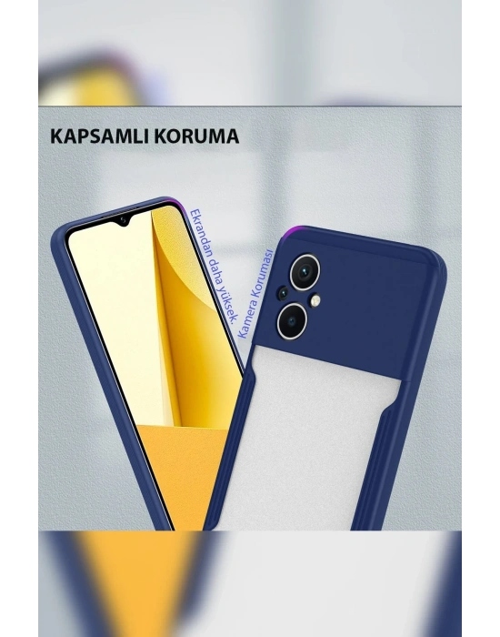 Newface Xiaomi Poco M5 Kılıf Platin Silikon - Sarı