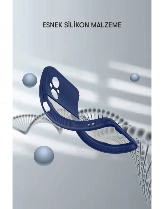 Newface Xiaomi Poco M5 Kılıf Platin Silikon - Yeşil