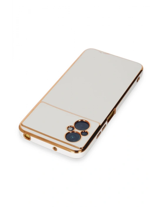 Newface Xiaomi Poco M5 Kılıf Volet Silikon - Beyaz