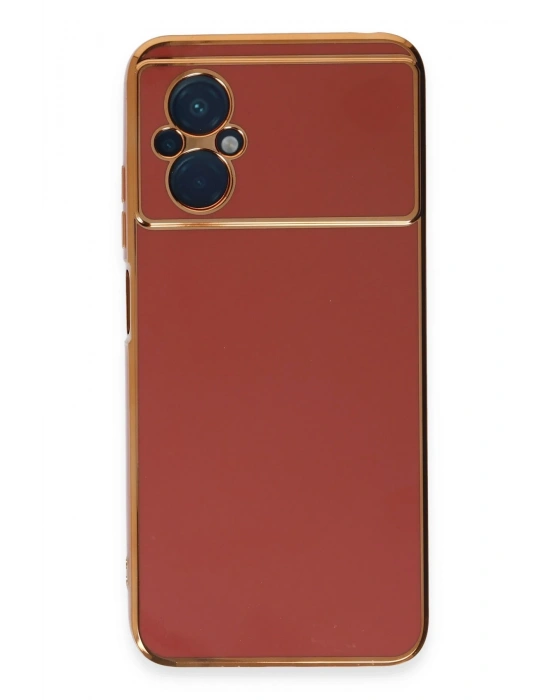 Newface Xiaomi Poco M5 Kılıf Volet Silikon - Kırmızı