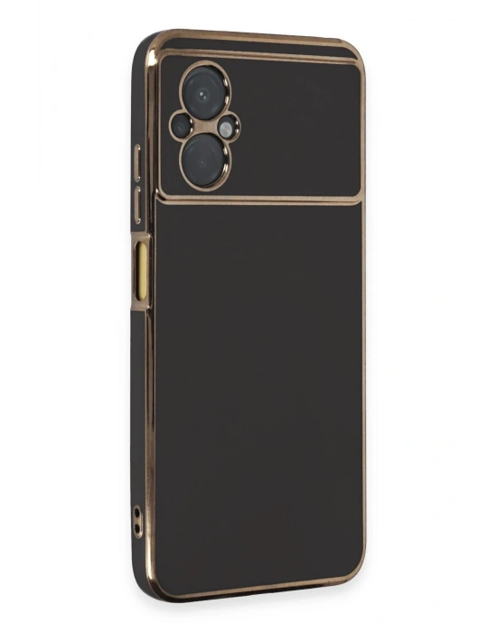 Newface Xiaomi Poco M5 Kılıf Volet Silikon - Siyah