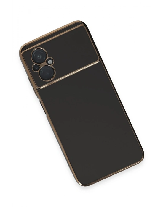 Newface Xiaomi Poco M5 Kılıf Volet Silikon - Siyah