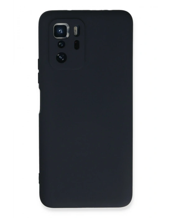 Newface Xiaomi Poco X3 GT Kılıf Nano içi Kadife Silikon - Lacivert