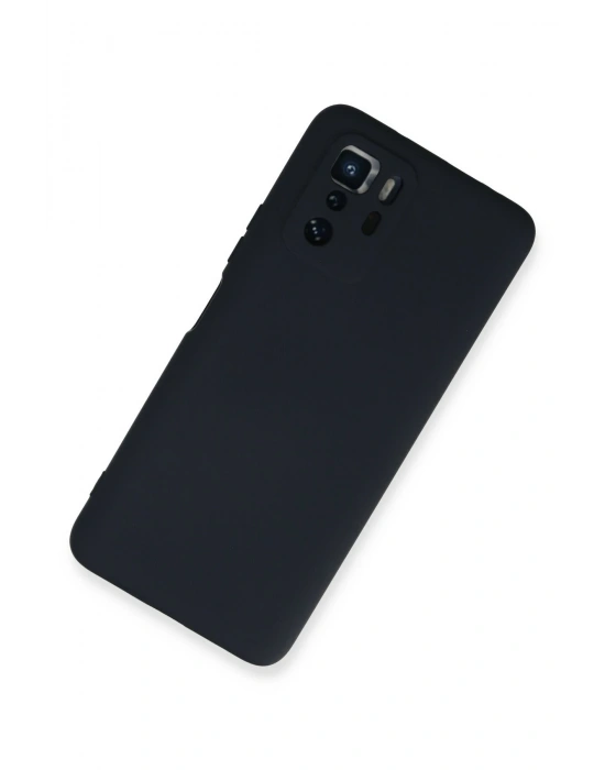 Newface Xiaomi Poco X3 GT Kılıf Nano içi Kadife Silikon - Lacivert