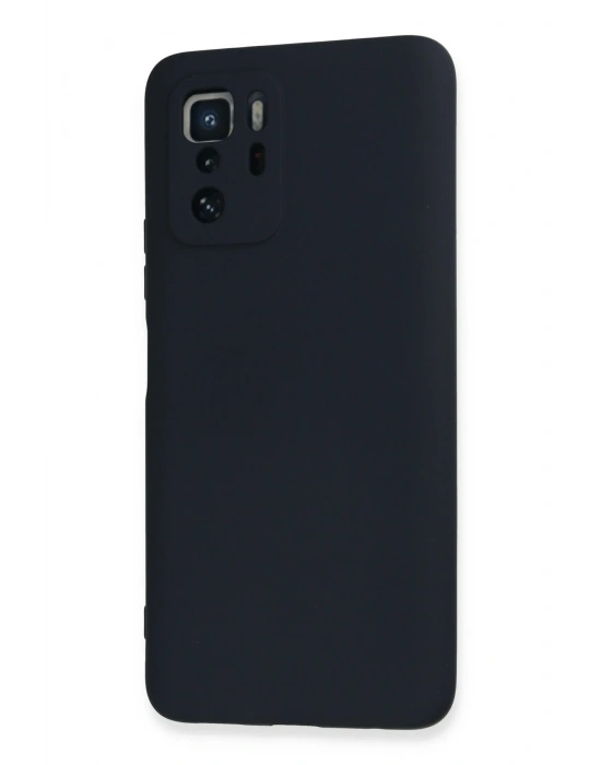 Newface Xiaomi Poco X3 GT Kılıf Nano içi Kadife Silikon - Lacivert