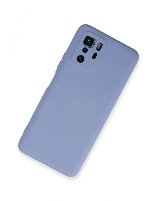 Newface Xiaomi Poco X3 GT Kılıf Nano içi Kadife Silikon - Lila