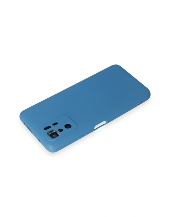 Newface Xiaomi Poco X3 GT Kılıf Nano içi Kadife Silikon - Mavi