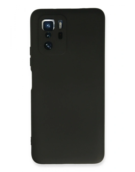 Newface Xiaomi Poco X3 GT Kılıf Nano içi Kadife Silikon - Siyah