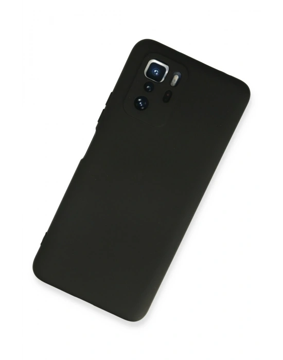 Newface Xiaomi Poco X3 GT Kılıf Nano içi Kadife Silikon - Siyah