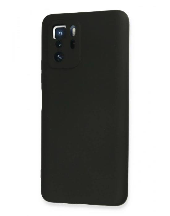 Newface Xiaomi Poco X3 GT Kılıf Nano içi Kadife Silikon - Siyah