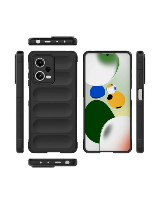 Newface Xiaomi Poco X5 5G Kılıf Optimum Silikon - Siyah