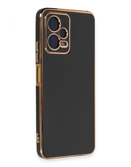 Newface Xiaomi Poco X5 5G Kılıf Volet Silikon - Siyah