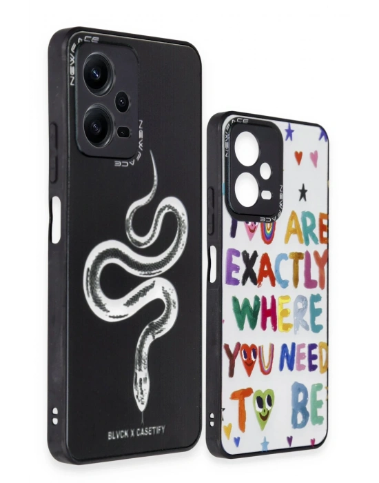 Newface Xiaomi Poco X5 Pro 5G Kılıf Mirror Desenli Kapak - Mirror - 10