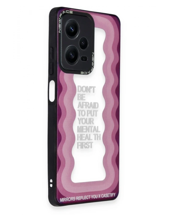 Newface Xiaomi Poco X5 Pro 5G Kılıf Mirror Desenli Kapak - Mirror - 11