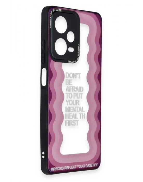 Newface Xiaomi Poco X5 Pro 5G Kılıf Mirror Desenli Kapak - Mirror - 11