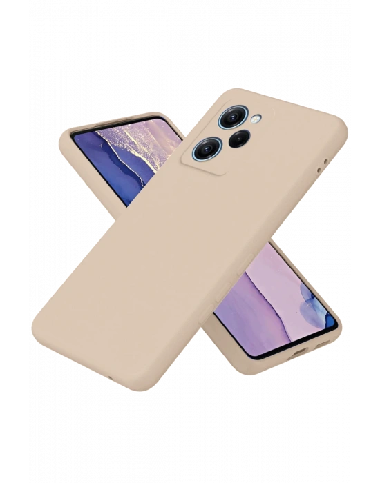 Newface Xiaomi Poco X5 Pro 5G Nano içi Kadife Silikon - Pudra