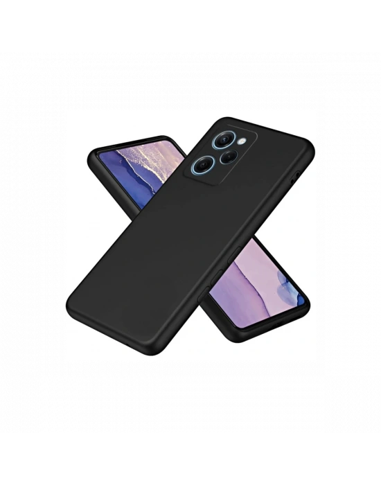 Newface Xiaomi Poco X5 Pro 5G Nano içi Kadife Silikon - Siyah