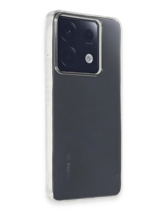 Newface Xiaomi Poco X6 Kılıf Lüx Şeffaf Silikon