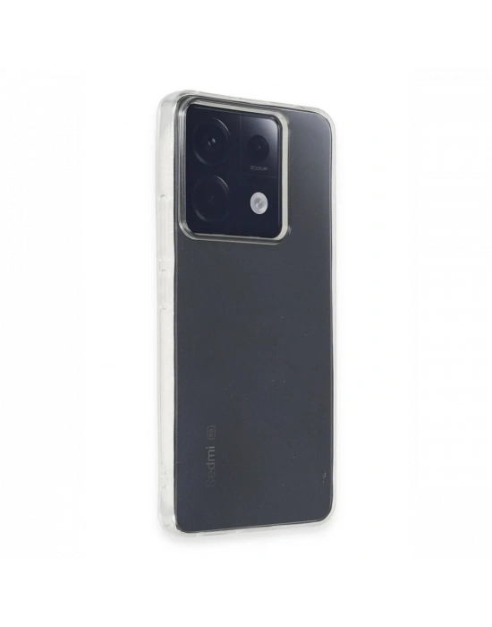 Newface Xiaomi Poco X6 Kılıf Lüx Şeffaf Silikon