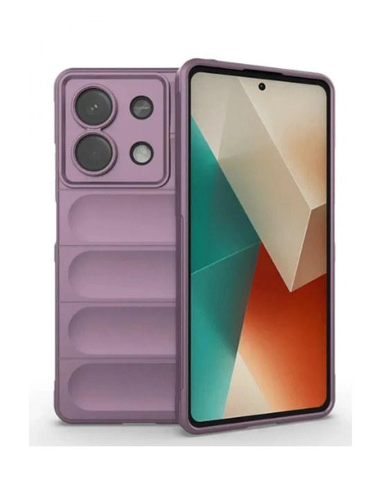 Newface Xiaomi Poco X6 Kılıf Optimum Silikon - Mor