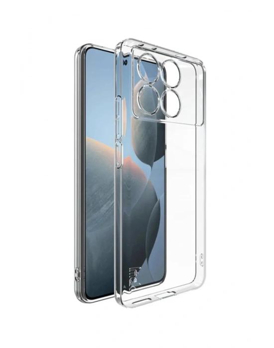 Newface Xiaomi Poco X6 Pro Kılıf Lüx Şeffaf Silikon