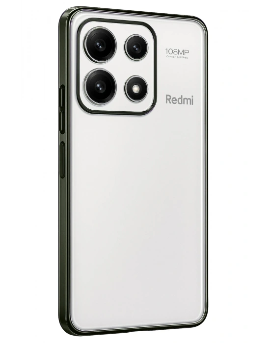 Newface Xiaomi Poco X6 Pro Kılıf Razer Lensli Silikon - Yeşil