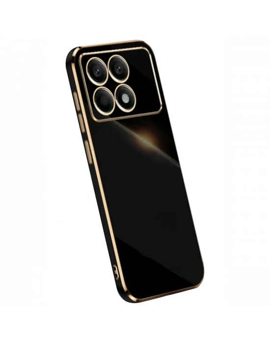 Newface Xiaomi Poco X6 Pro Kılıf Volet Silikon - Siyah