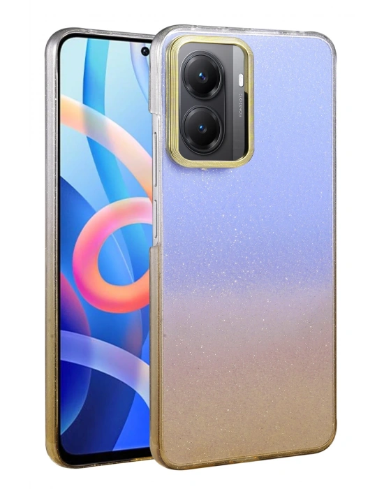 Newface Xiaomi Poco X7 Pro Glossy Kapak - Çöl Titanyum