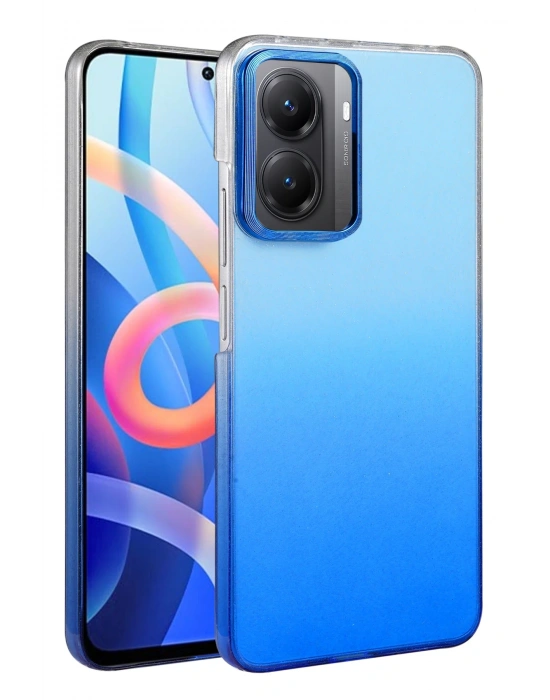 Newface Xiaomi Poco X7 Pro Glossy Kapak - Mavi