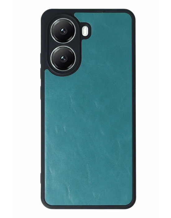 Newface Xiaomi Poco X7 Pro Kılıf Aras Deri Kapak - Açık Yeşil